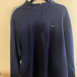 Nike quarter zip fleece dri fit